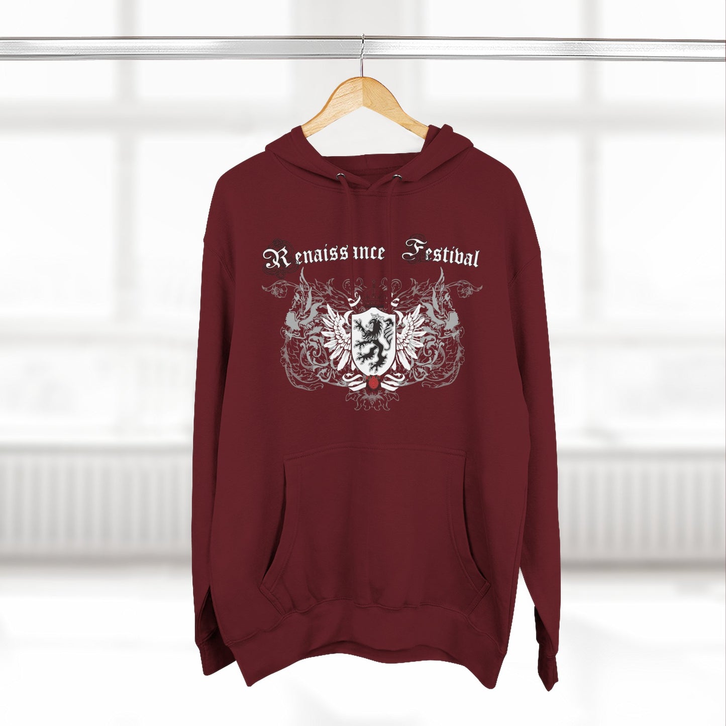 STL Renaissance Festival Lion Crest Shirt Fleece Hoodie