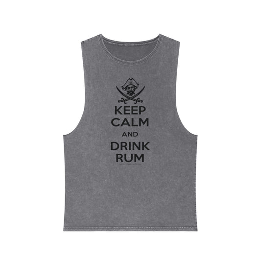 Keep Calm Drink Rum Tank Top