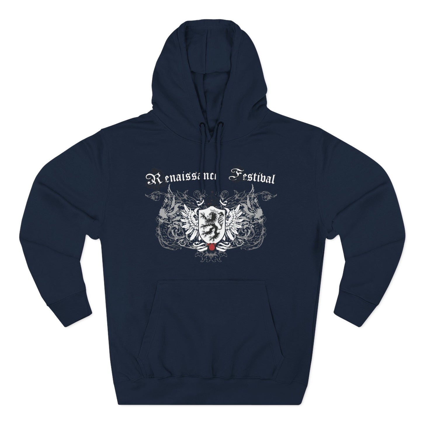STL Renaissance Festival Lion Crest  Shirt Fleece Hoodie