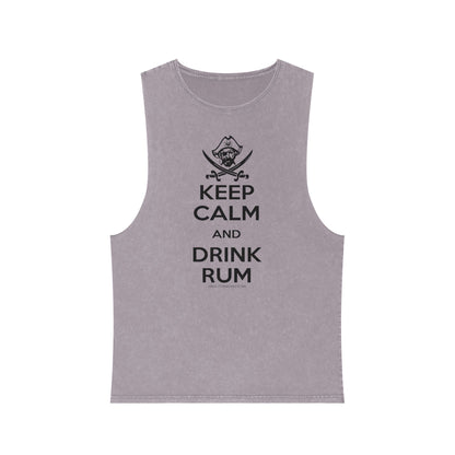 Keep Calm Drink Rum Tank Top