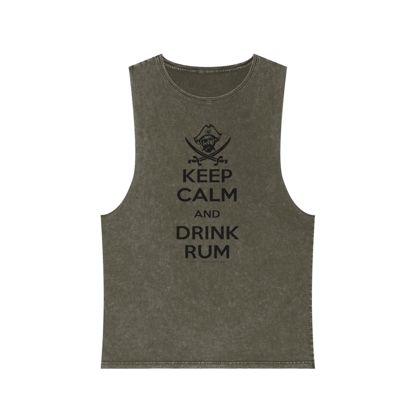 Keep Calm Drink Rum Tank Top