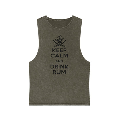 Keep Calm Drink Rum Tank Top