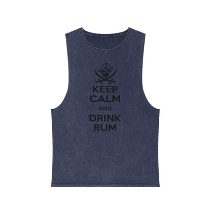 Keep Calm Drink Rum Tank Top