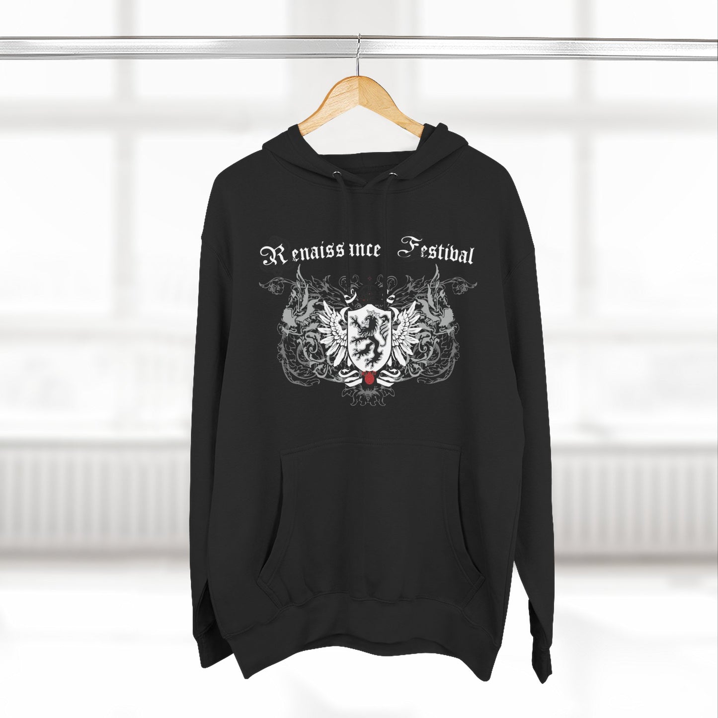 STL Renaissance Festival Lion Crest  Shirt Fleece Hoodie