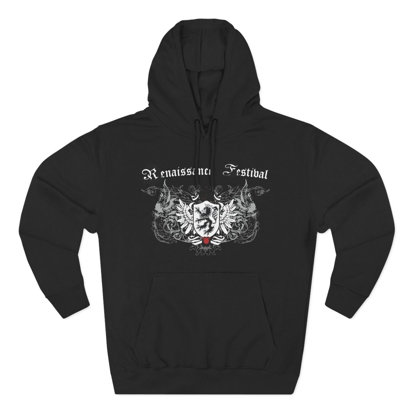 STL Renaissance Festival Lion Crest  Shirt Fleece Hoodie