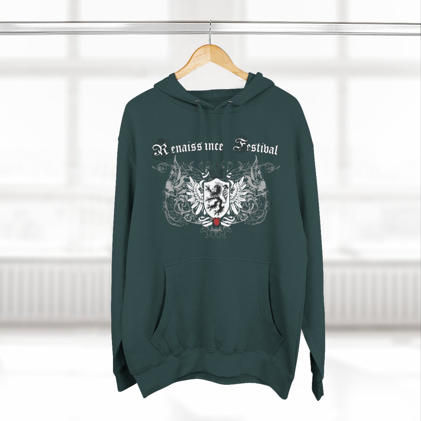 STL Renaissance Festival Lion Crest  Shirt Fleece Hoodie