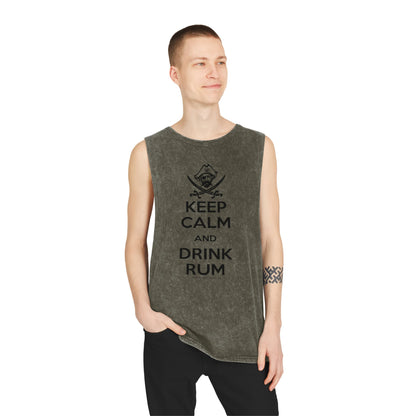Keep Calm Drink Rum Tank Top