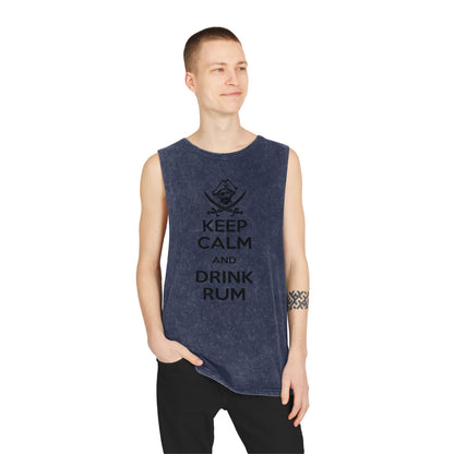 Keep Calm Drink Rum Tank Top
