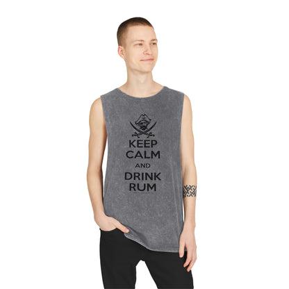 Keep Calm Drink Rum Tank Top