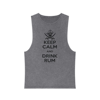 Keep Calm Drink Rum Tank Top
