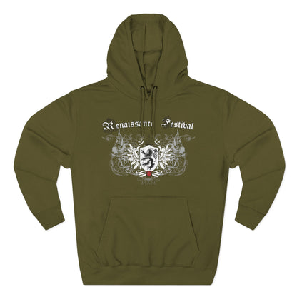 STL Renaissance Festival Lion Crest  Shirt Fleece Hoodie