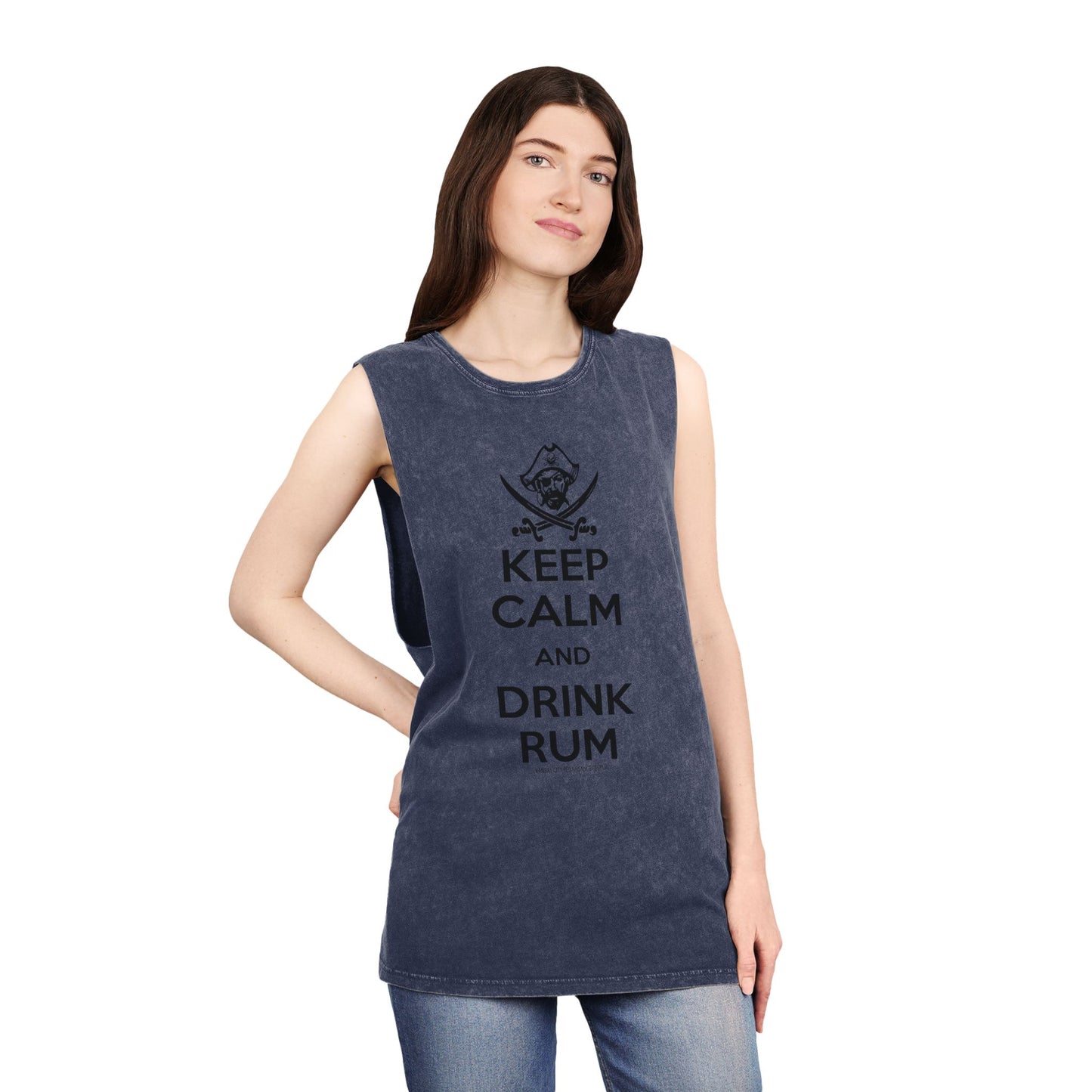 Keep Calm Drink Rum Tank Top